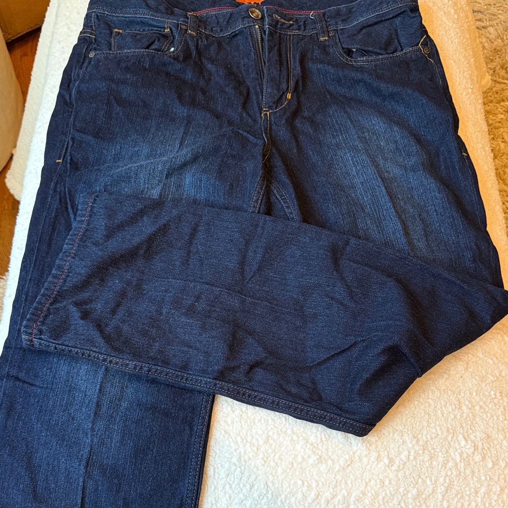 Tommy Bahama Men's Dark Blue Straight Jeans